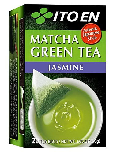 Ito En Matcha Green Tea, Tea Bags Box Of 20 (jasmine, Pack Of 2)