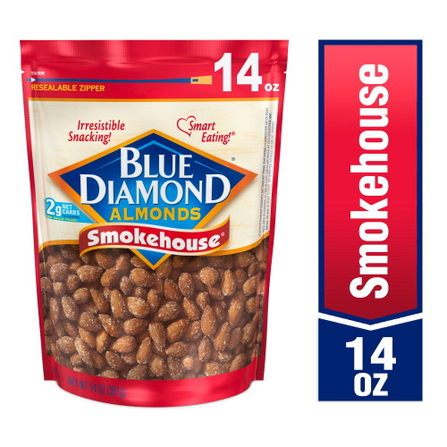 Blue Diamond Almonds Smokehouse Bag, 14 Oz