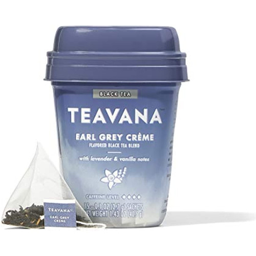 Teavana Earl Grey Creme Flavored Black Tea Blend, 15 Tea Bags, Pack Of 1
