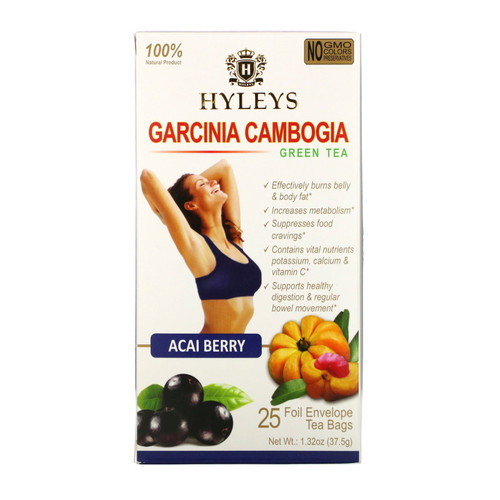 25 Ct Garcinia Cambogia Tea Acai Berry Flavor