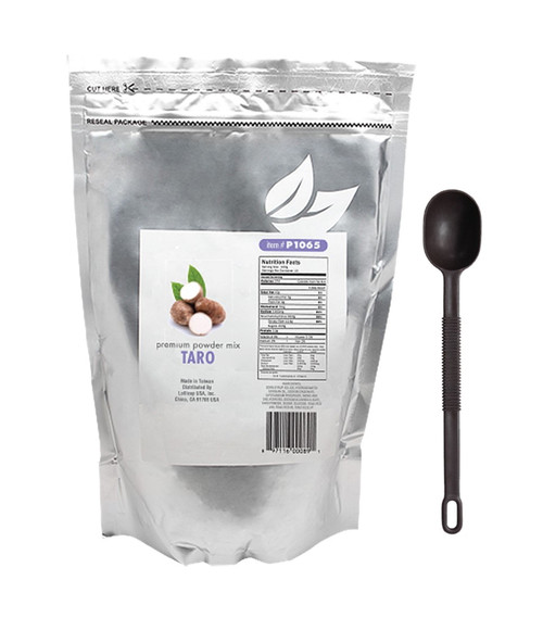 Tea Zone Taro Powder Mix For Boba Bubble Tea, Slush, Smoothies 2.2 Lbs With 1 Bonus Measuring Spoon