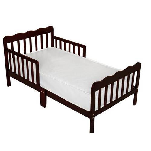Wood Toddler Bed, Espresso