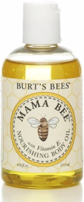 Burt's Bees Mama Bee Nourishing Body Oil With Vitamin E 4 Oz (pack Of 4)