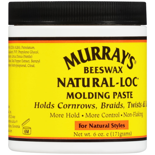 Murray's Natural-loc Beeswax Nourishing Jar Hair Molding Paste, 6 Oz