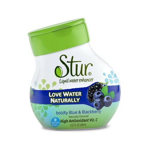 Stur Liquid Water Enhancer Boldly Blue & Blackberry -- 1.62 Fl Oz Pack Of 3