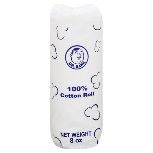Dr Sana Cotton Roll. Practical And Versatile. Useful For Grooming, Medicine And Cosmetology. Non Sterilized Product. 8 Oz