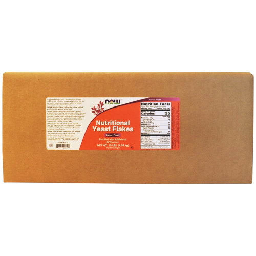 Now Foods - Nutritional Yeast Flakes - 10 Lbs.