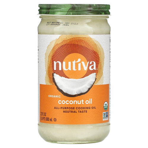 Nutiva, Organic Coconut Oil, 23 Fl Oz