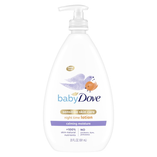 Baby Dove Sensitive Skin Care Baby Lotion Calming Moisture, 20 Oz