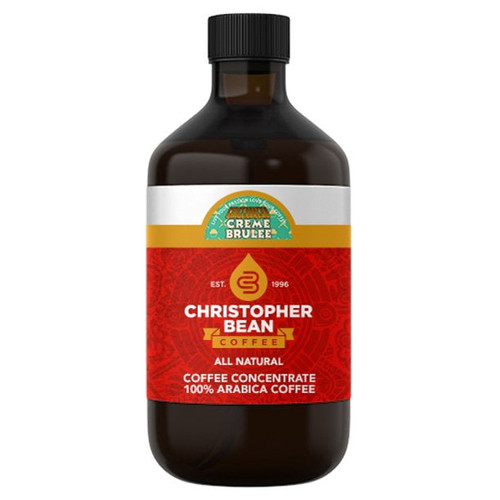 Gingerbread Creme Brulee Cold Brew, Iced Coffee, Hot Coffee Christopher Bean Liquid Java (4 Ounce Bottle) Makes 12-16 Cups