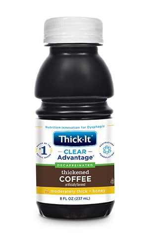 Thick-it Aquacareh2o Beverages Thickened Coffee Decaffeinated - Honey Consistency, 8 Oz Bottle