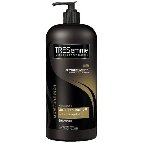 Tresemmé Moisture Rich Shampoo With Pump Professional Quality Salon-healthy Look And Shine Moisture Rich Formulated With Vitamin E And Biotin For Dry Hair 39 Oz -2 Pack