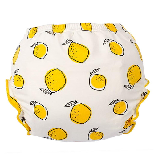 1 Piece Cute Baby Diapers Reusable Nappies Cloth Diaper Washable Infants Pear - Size 90