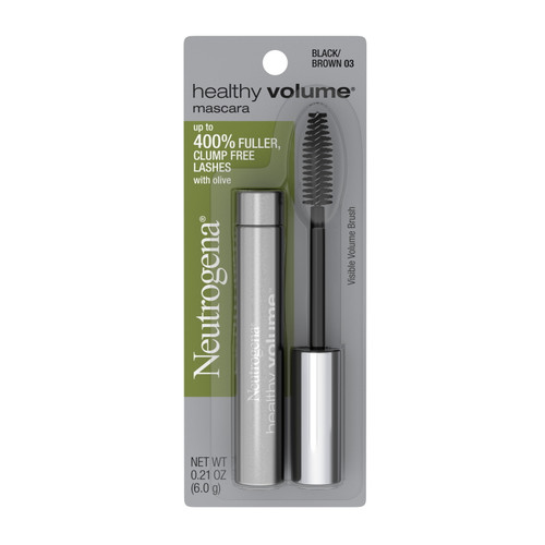 Neutrogena Healthy Volume Lash-plumping Mascara, Black/brown, 0.21 Oz