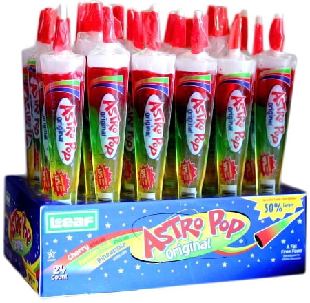 Astro Pops Original Lollipops, (pack Of 24)