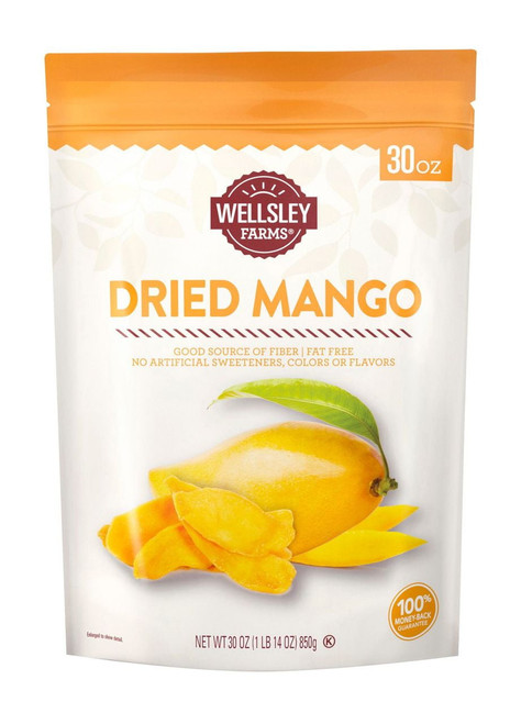 Product Of Wellsley Farms Dried Mango 30 Oz.