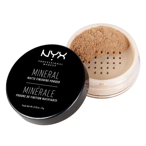 Nyx Professional Makeup Mineral Matte Finishing Powder, Loose Powder, Medium/dark
