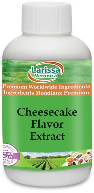 Larissa Veronica Cheesecake Flavor Extract, (cheesecake, 8 Oz, 1-pack, Zin: 529003)