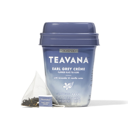 Teavana Black Tea, Earl Grey Creme Tea Bags, 15 Count Pack