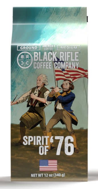 Black Rifle Coffee Spirit Of '76, Medium Roast, Ground Coffee, 12 Oz