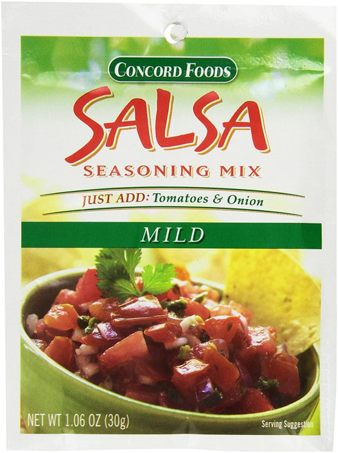 Concord Salsa Mix Mild - 3 Of 1.06 Oz Pouches