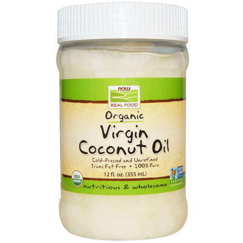 Now Foods Virgin Coconut Oil - 12 Oz