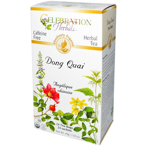 Celebration Herbals Dong Quai Organic, 24 Ct