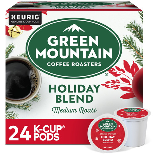 Green Mountain Coffee Roasters Holiday Blend, Keurig Single Serve K-cup Pods, 24 Count
