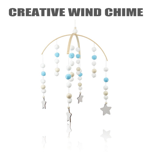 Tifytof2ys Wooden Ceiling Mobile Baby Crib