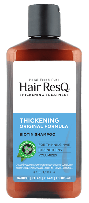 Petal Fresh Pure Hair Resq Thickening Treatment Original Formula Biotin Shampoo, 12 Fl Oz (355 Ml)