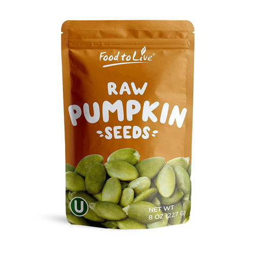 Raw Pepitas (pumpkin Seeds), Non-gmo Verified, 0.5 Pounds — Raw, Kosher, Vegan — By Food To Live