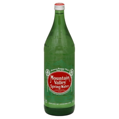 Spring Water Glass Bottle 33.8 Ounces (pack Of 12)