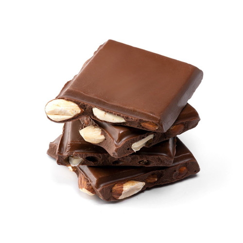 Jackie's Chocolate Milk Chocolate Almond Bark, 1/2 Lb