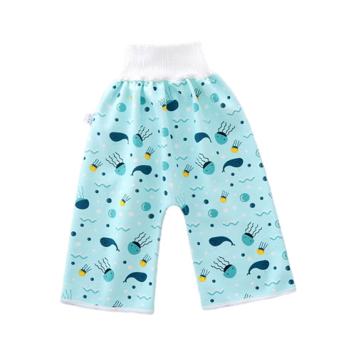 Wholesale By Skqoui ! Absorbent Short Protect Belly Home Soft Cotton Baby Diaper High Waist