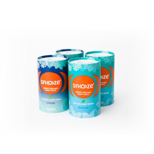 Snoooze:  The Natural Sleep Drink (variety) [4-pack/4.6oz Cans]