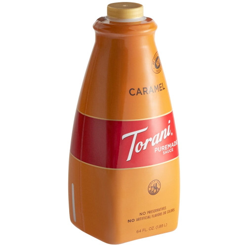 Torani 64 Fl. Oz. Puremade Caramel Flavoring Sauce