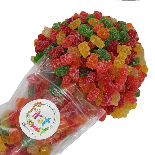 Firstchoicecandy Gummy Bears (sour Assorted, 1 Lb)