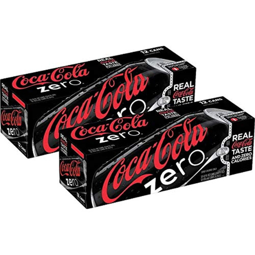 Coca Cola Coke Zero Sugar, 12 Fl Oz (pack Of 24)