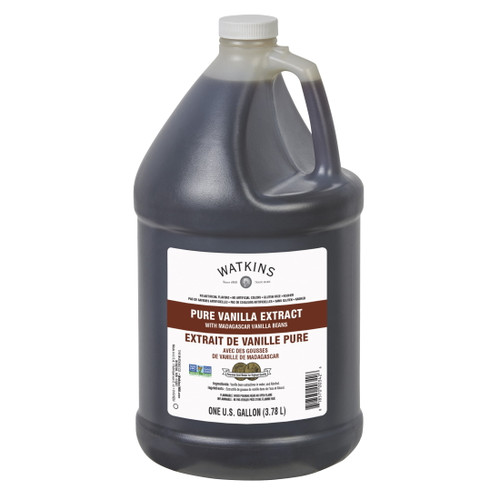 Watkins Pure Vanilla Extract, With Madagascar Vanilla Beans, 1 Gallon