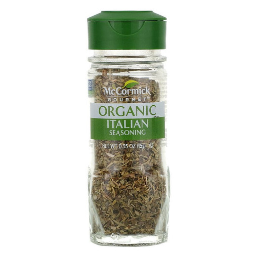 Mccormick Gourmet, Organic, Italian Seasoning, 0.55 Oz Pack Of 3