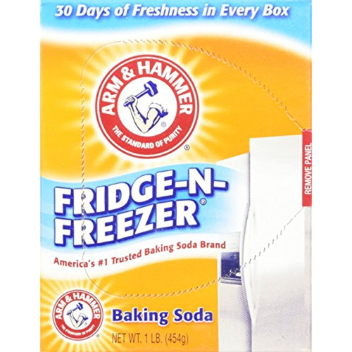 Arm & Hammer Fridge-n-freezer Baking Soda Odor Absorber, 14 Ounces (pack Of 6)