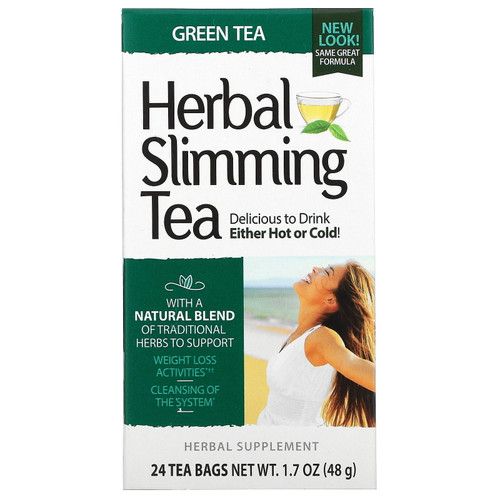 21st Century 21st Century  Herbal Slimming Tea, 24 Ea