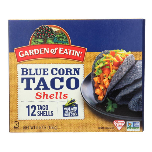 Garden Of Eatin' Blue Taco Shells 5.5 Oz Pack Of 2
