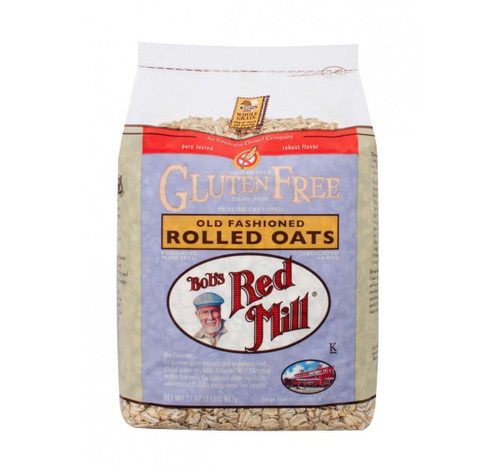 Bob's Red Mill Gluten Free Old Fashion Rolled Oats - 25 Lb - Bulk Bag