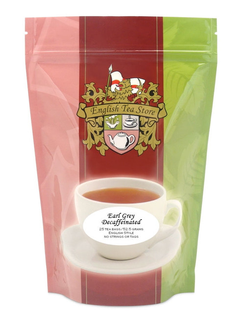 Earl Grey Tea - Teabags - Co2 Decaffeinated - 25 Teabag Pouch