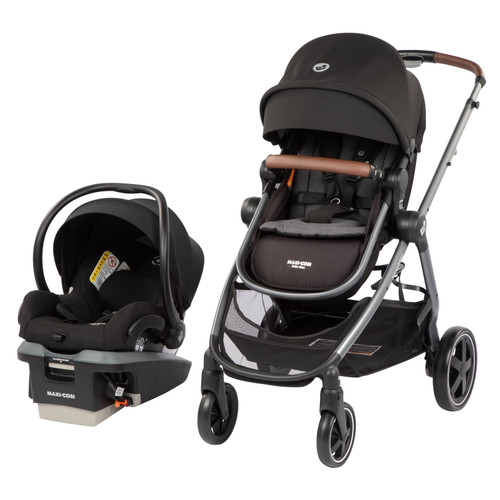 Maxi-cosi Zelia² Max 5-in-1 Modular Travel System, Essential Black