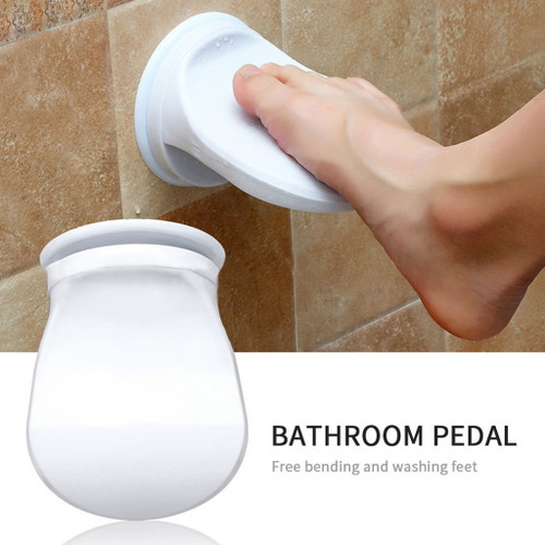Tuscom Washing Shaving Leg Bathroom Shower Labor Saving Foot Rest Non Slip Suction Cup