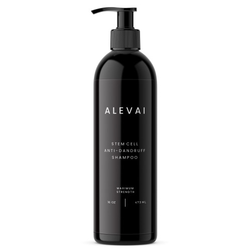 Alevai Stem Cell Anti Dandruff Shampoo | Itchy Scalp Treatment | Safe For Color & Chemically Treated Hair | 2 Percent Pyrithione Zinc | Sulfate-free | Paraben & Phthalate Free | Vegan