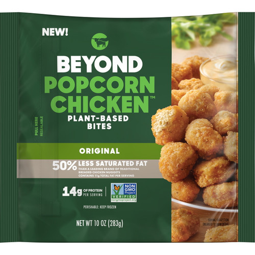 Beyond Meat Beyond Popcorn Chicken Plant-based Bites 10 Oz