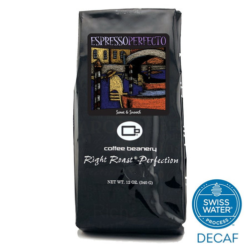Coffee Beanery Espresso Perfecto® Coffee Swp Decaf 12oz. (whole Bean)